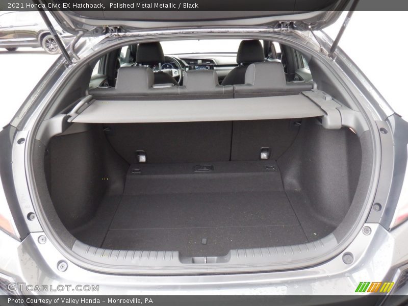 Polished Metal Metallic / Black 2021 Honda Civic EX Hatchback