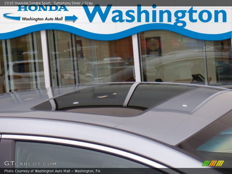 Symphony Silver / Gray 2016 Hyundai Sonata Sport