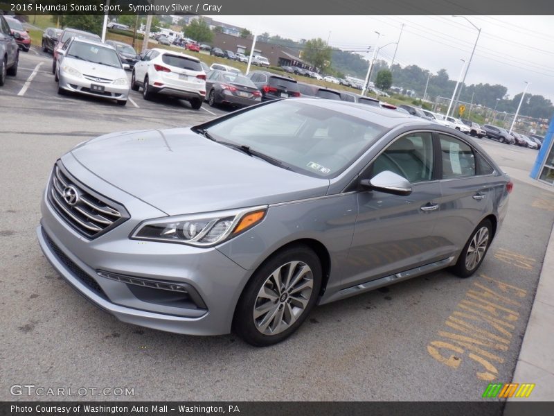 Symphony Silver / Gray 2016 Hyundai Sonata Sport