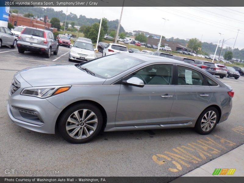 Symphony Silver / Gray 2016 Hyundai Sonata Sport