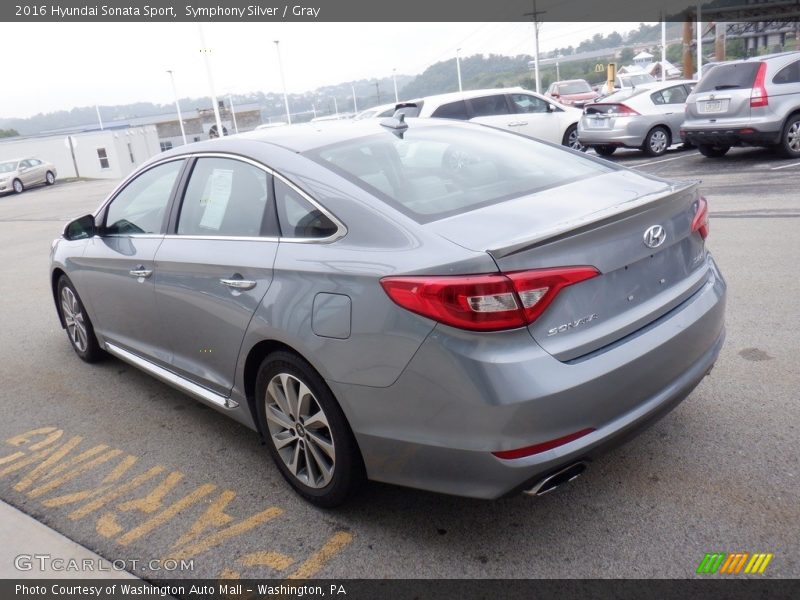 Symphony Silver / Gray 2016 Hyundai Sonata Sport