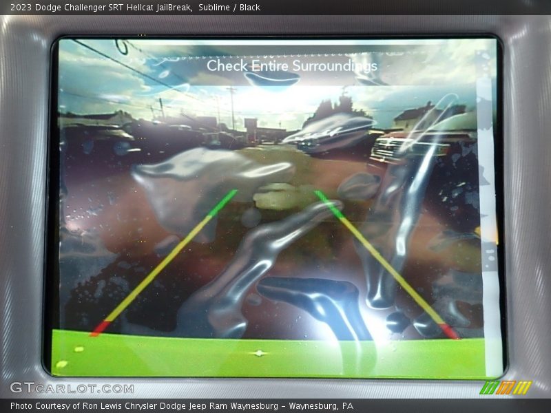 Sublime / Black 2023 Dodge Challenger SRT Hellcat JailBreak