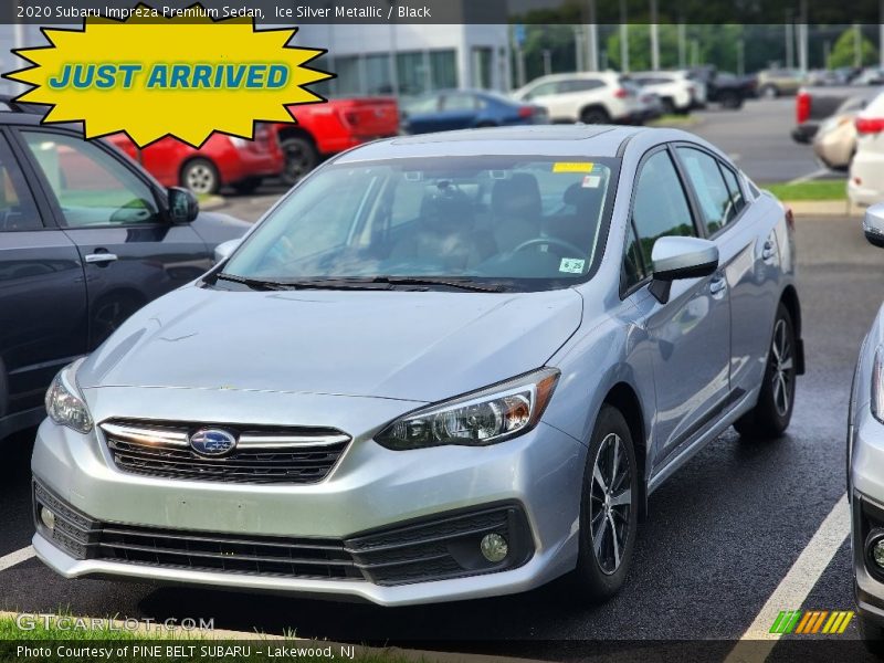 Ice Silver Metallic / Black 2020 Subaru Impreza Premium Sedan