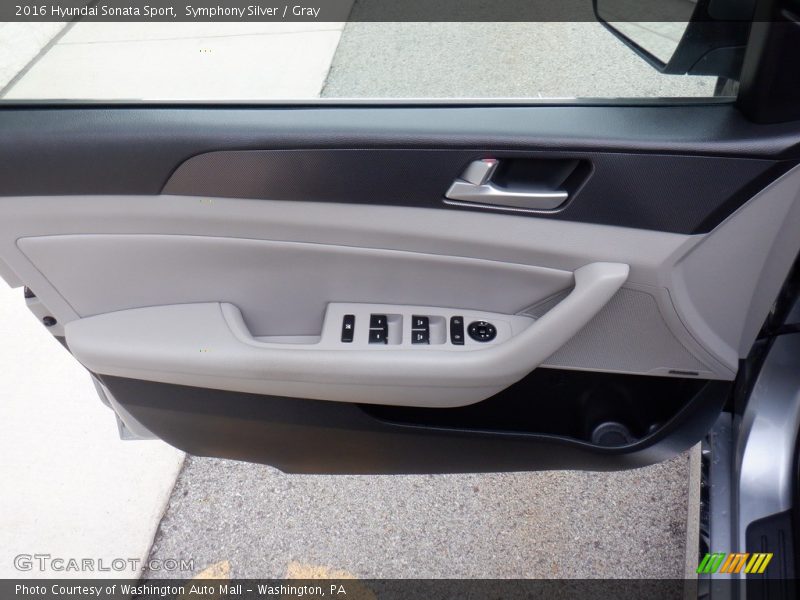 Symphony Silver / Gray 2016 Hyundai Sonata Sport