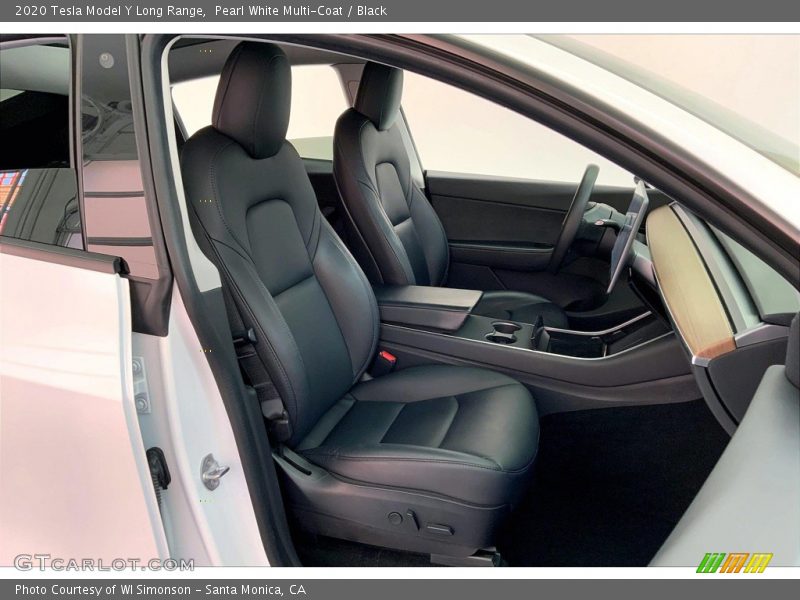  2020 Model Y Long Range Black Interior