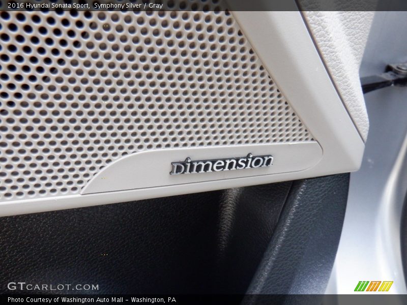 Symphony Silver / Gray 2016 Hyundai Sonata Sport