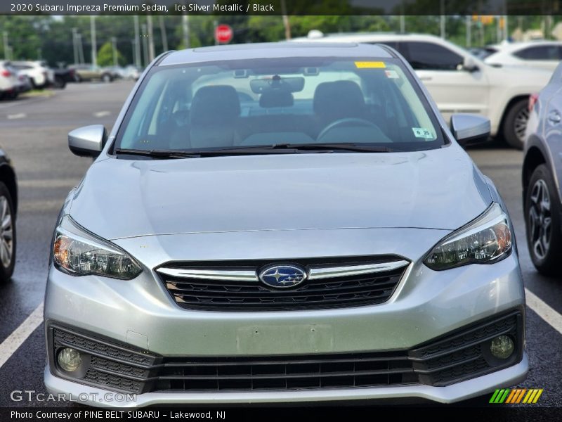 Ice Silver Metallic / Black 2020 Subaru Impreza Premium Sedan