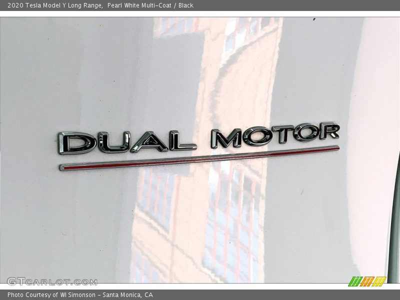  2020 Model Y Long Range Logo