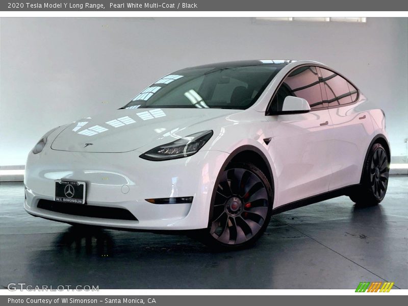  2020 Model Y Long Range Pearl White Multi-Coat