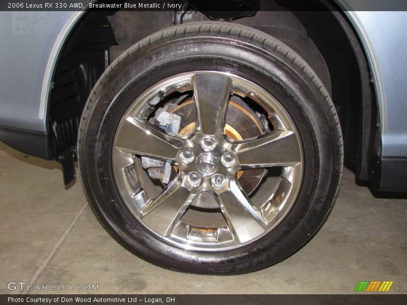 Breakwater Blue Metallic / Ivory 2006 Lexus RX 330 AWD