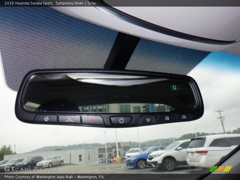 Symphony Silver / Gray 2016 Hyundai Sonata Sport