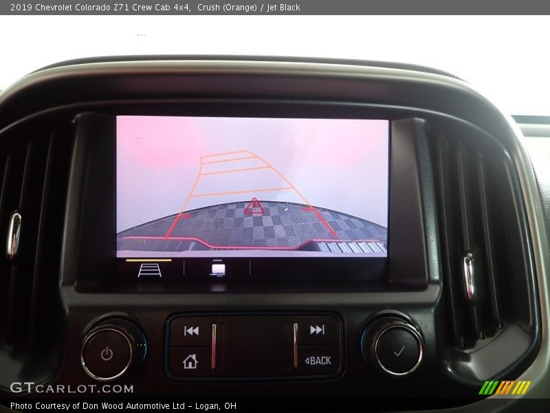 Crush (Orange) / Jet Black 2019 Chevrolet Colorado Z71 Crew Cab 4x4