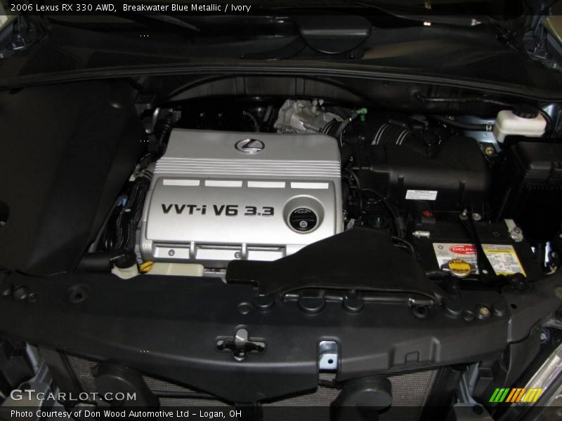 Breakwater Blue Metallic / Ivory 2006 Lexus RX 330 AWD