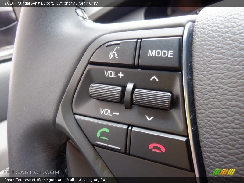 Symphony Silver / Gray 2016 Hyundai Sonata Sport