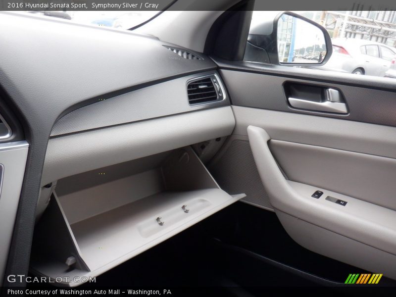 Symphony Silver / Gray 2016 Hyundai Sonata Sport