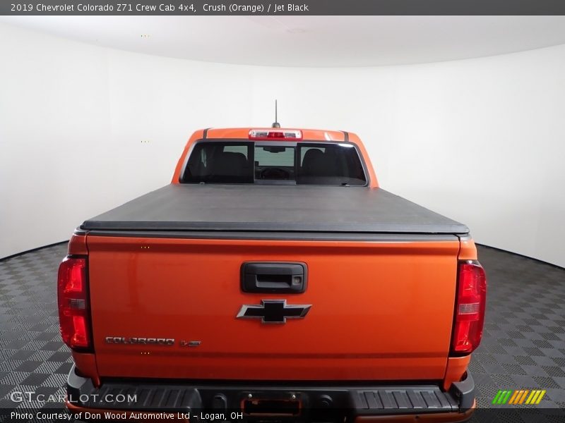 Crush (Orange) / Jet Black 2019 Chevrolet Colorado Z71 Crew Cab 4x4