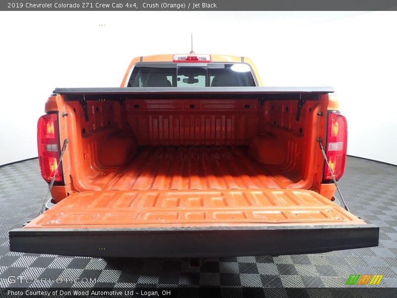 Crush (Orange) / Jet Black 2019 Chevrolet Colorado Z71 Crew Cab 4x4