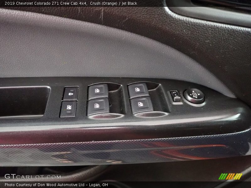 Crush (Orange) / Jet Black 2019 Chevrolet Colorado Z71 Crew Cab 4x4