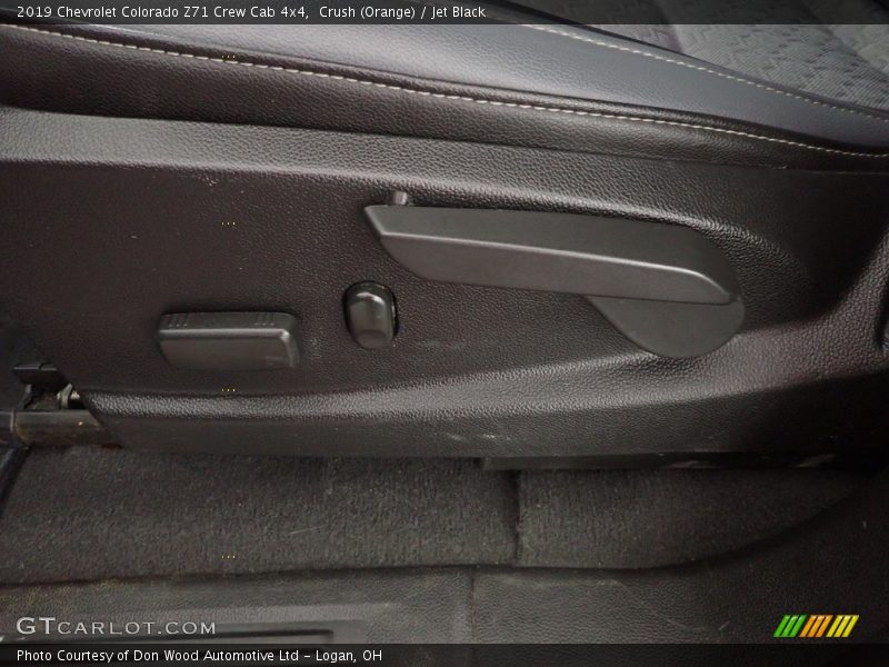 Crush (Orange) / Jet Black 2019 Chevrolet Colorado Z71 Crew Cab 4x4