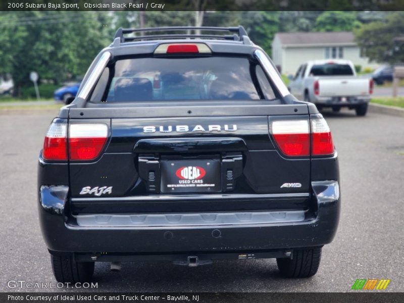 Obsidian Black Pearl / Gray 2006 Subaru Baja Sport