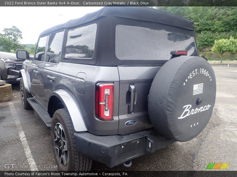 Carbonized Gray Metallic / Black Onyx 2022 Ford Bronco Outer Banks 4x4 4-Door