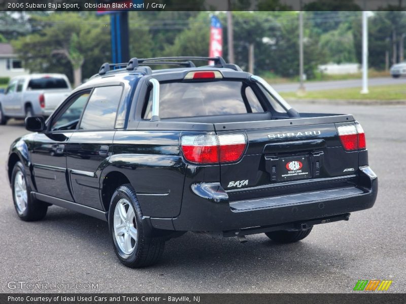 Obsidian Black Pearl / Gray 2006 Subaru Baja Sport