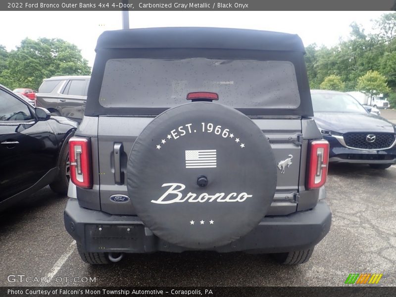 Carbonized Gray Metallic / Black Onyx 2022 Ford Bronco Outer Banks 4x4 4-Door