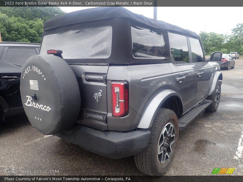 Carbonized Gray Metallic / Black Onyx 2022 Ford Bronco Outer Banks 4x4 4-Door