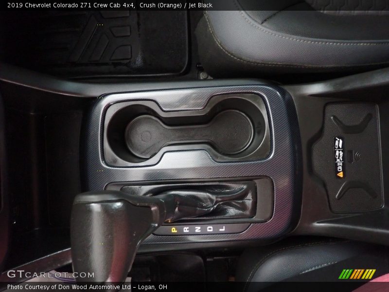 Crush (Orange) / Jet Black 2019 Chevrolet Colorado Z71 Crew Cab 4x4