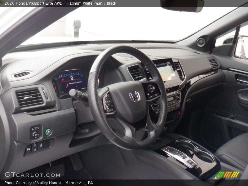 Dashboard of 2020 Passport Elite AWD