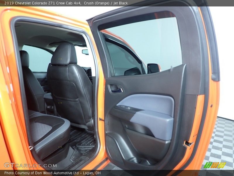 Crush (Orange) / Jet Black 2019 Chevrolet Colorado Z71 Crew Cab 4x4