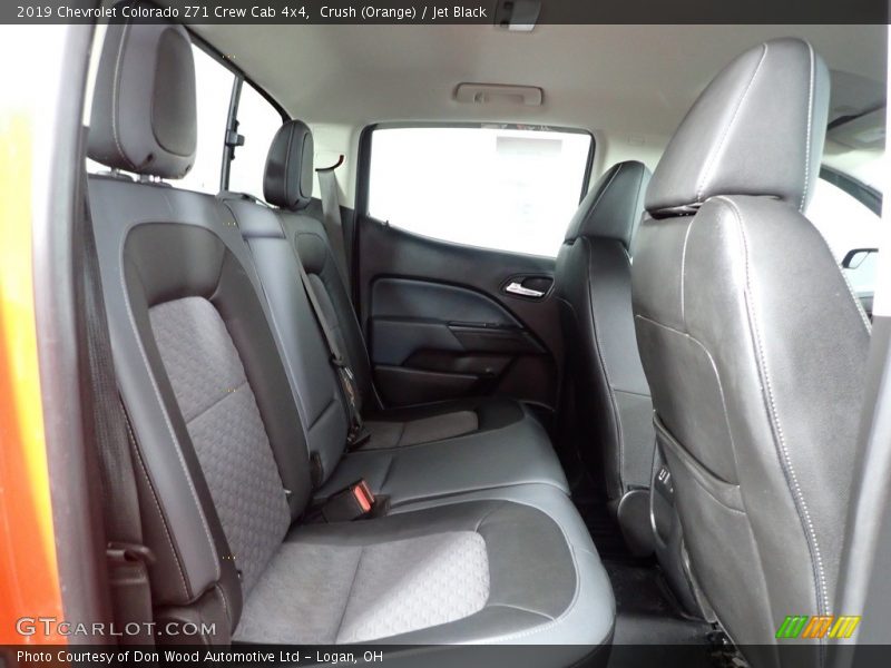Crush (Orange) / Jet Black 2019 Chevrolet Colorado Z71 Crew Cab 4x4