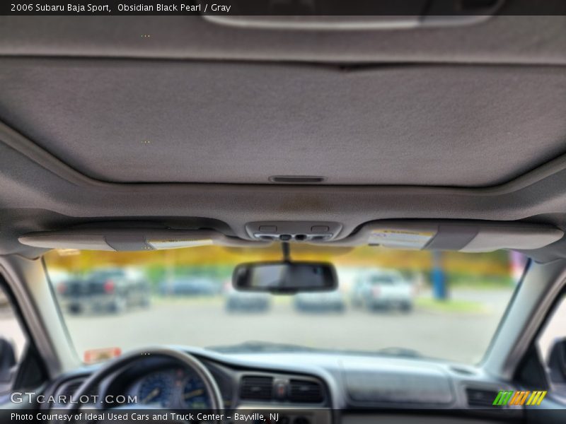 Obsidian Black Pearl / Gray 2006 Subaru Baja Sport