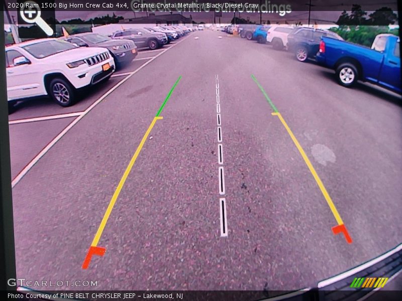 Granite Crystal Metallic / Black/Diesel Gray 2020 Ram 1500 Big Horn Crew Cab 4x4