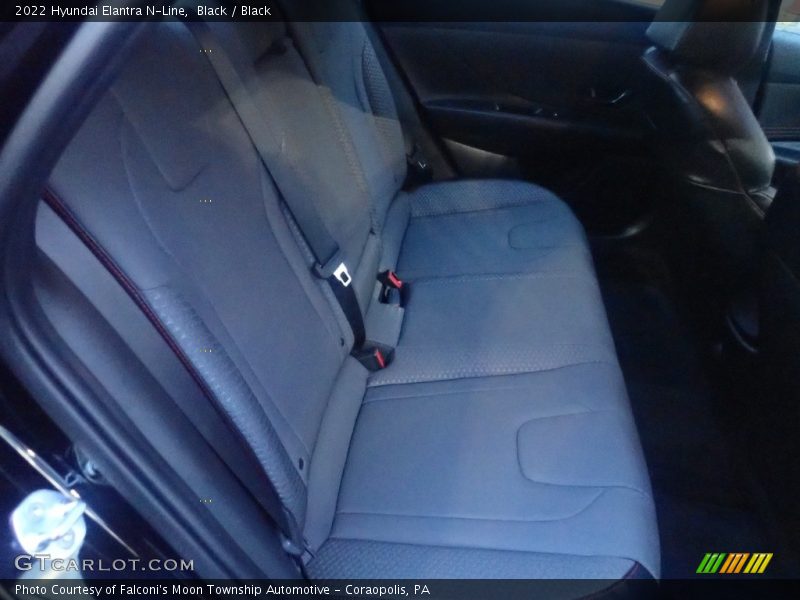 Black / Black 2022 Hyundai Elantra N-Line