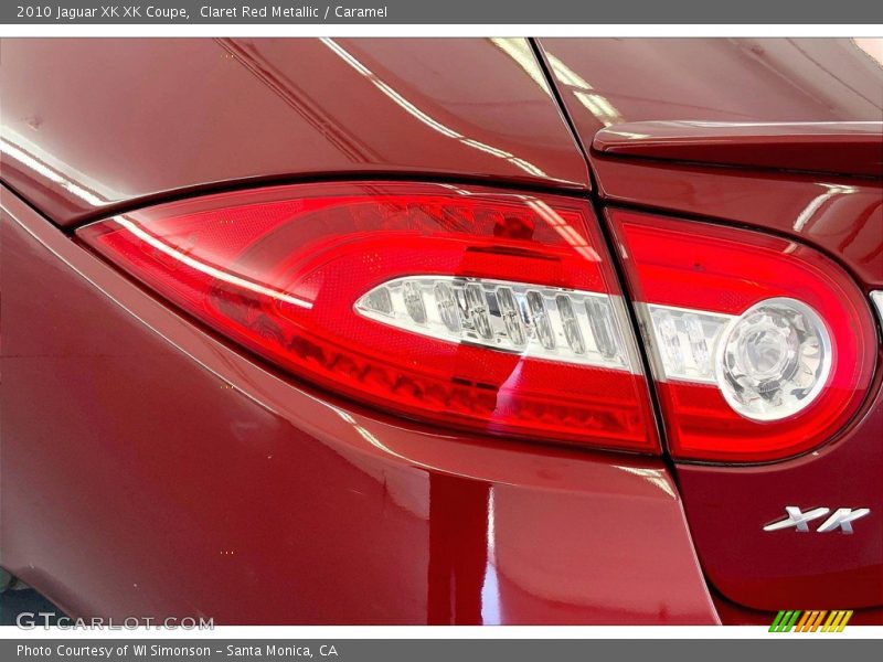 Claret Red Metallic / Caramel 2010 Jaguar XK XK Coupe