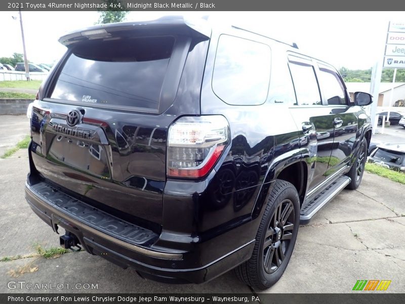 Midnight Black Metallic / Black 2021 Toyota 4Runner Nightshade 4x4