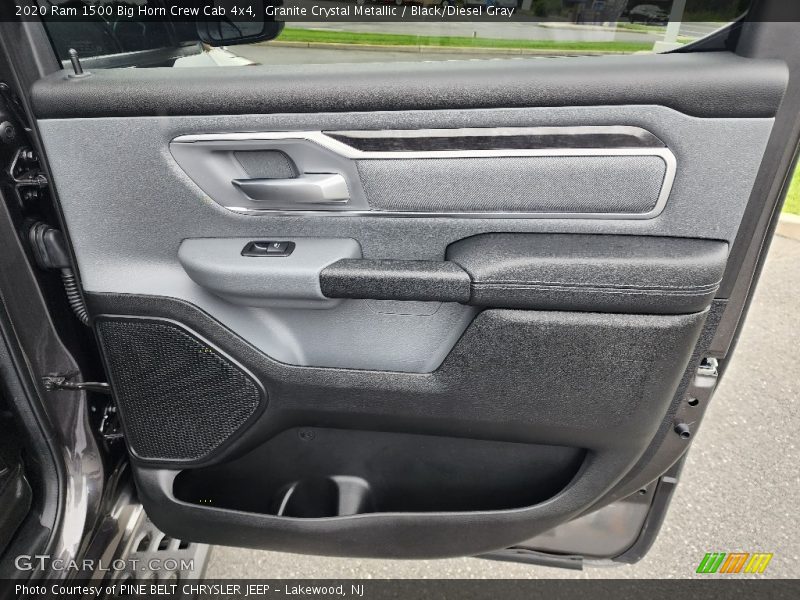 Door Panel of 2020 1500 Big Horn Crew Cab 4x4