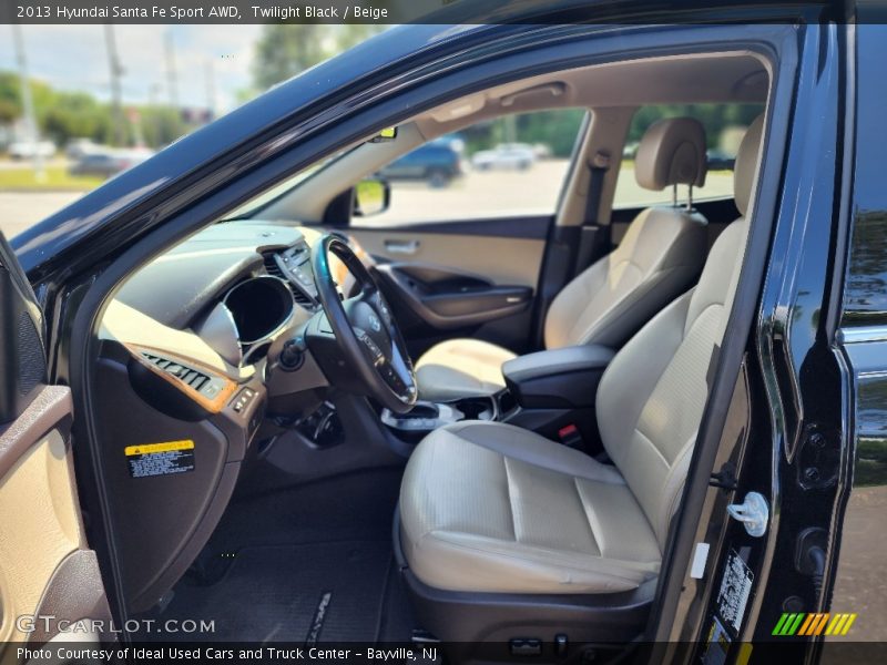  2013 Santa Fe Sport AWD Beige Interior