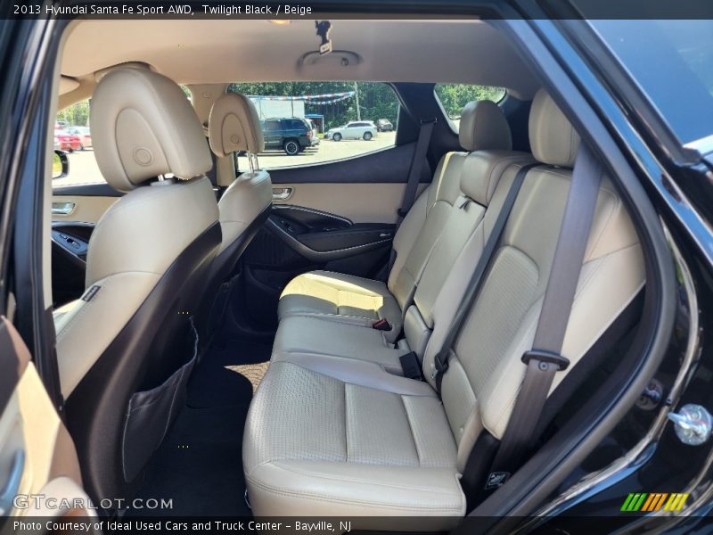 Rear Seat of 2013 Santa Fe Sport AWD