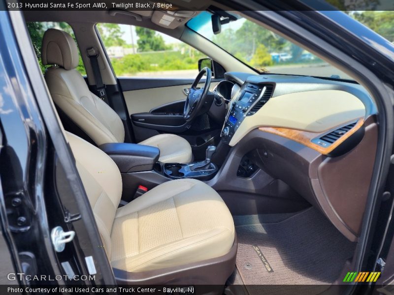 Front Seat of 2013 Santa Fe Sport AWD