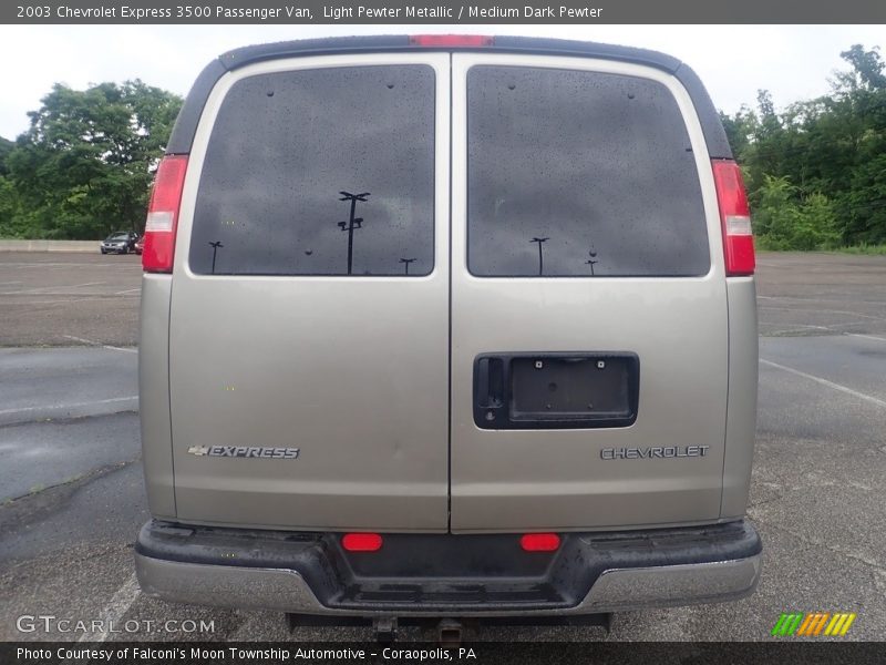 Light Pewter Metallic / Medium Dark Pewter 2003 Chevrolet Express 3500 Passenger Van