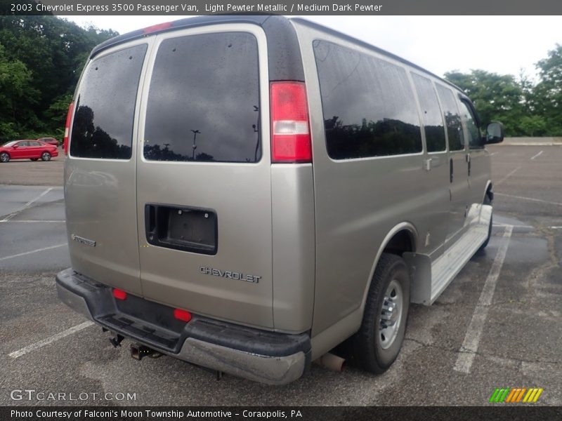 Light Pewter Metallic / Medium Dark Pewter 2003 Chevrolet Express 3500 Passenger Van