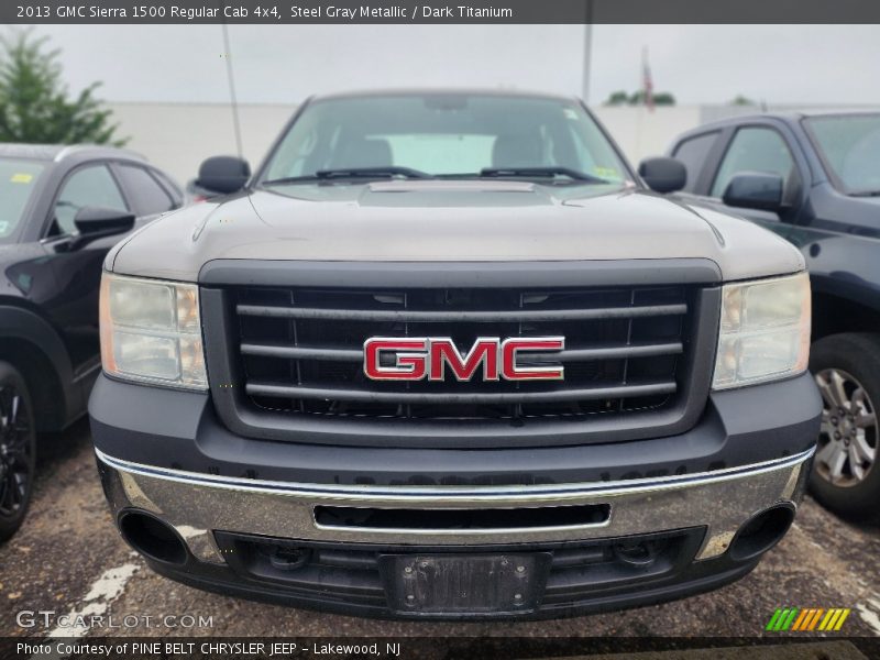 Steel Gray Metallic / Dark Titanium 2013 GMC Sierra 1500 Regular Cab 4x4