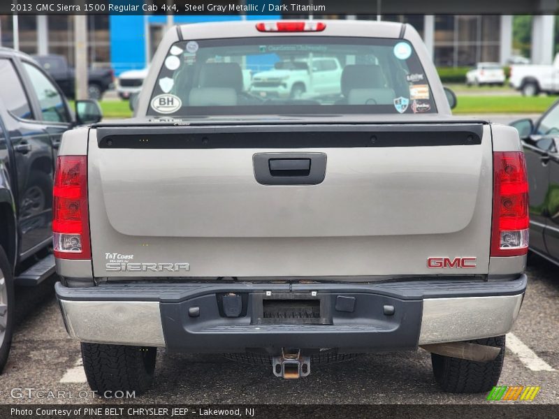 Steel Gray Metallic / Dark Titanium 2013 GMC Sierra 1500 Regular Cab 4x4