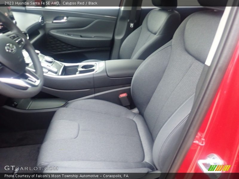 Calypso Red / Black 2023 Hyundai Santa Fe SE AWD
