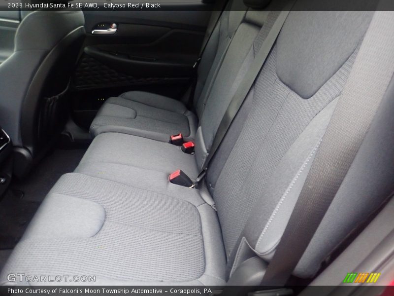 Calypso Red / Black 2023 Hyundai Santa Fe SE AWD