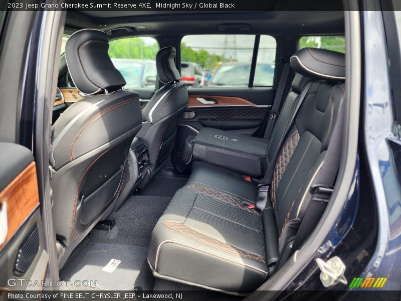 Rear Seat of 2023 Grand Cherokee Summit Reserve 4XE