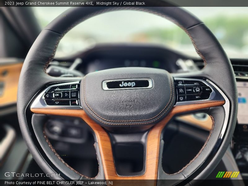  2023 Grand Cherokee Summit Reserve 4XE Steering Wheel