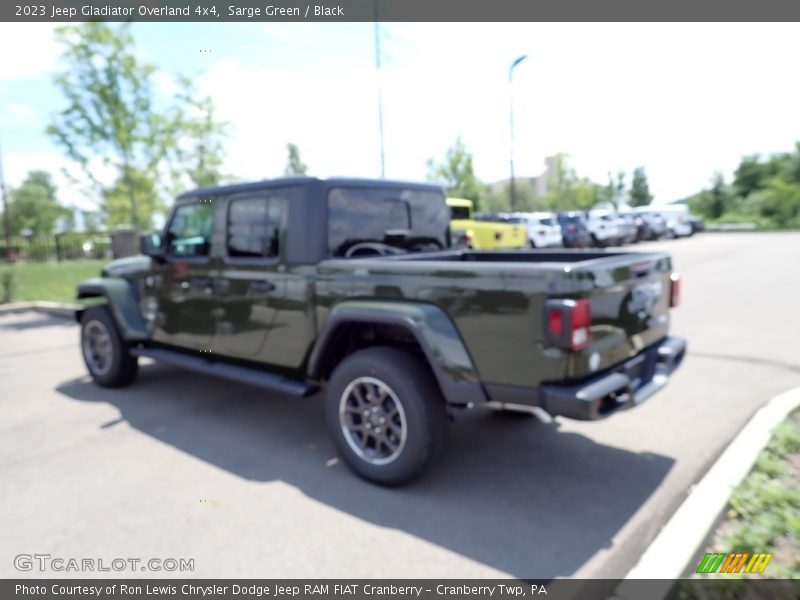 Sarge Green / Black 2023 Jeep Gladiator Overland 4x4